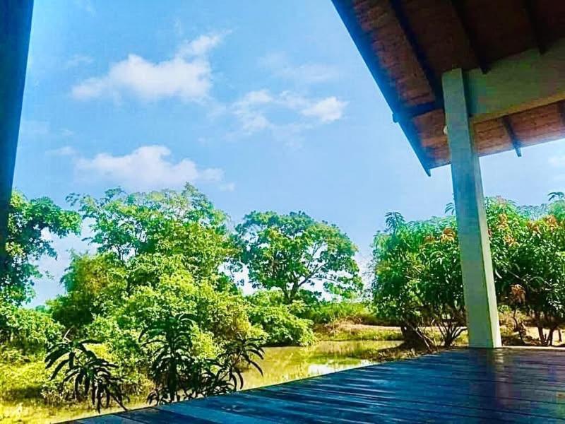 לינה וארוחת בוקר טיסמהרמה Thihawa Eco Huts Yala מראה חיצוני תמונה