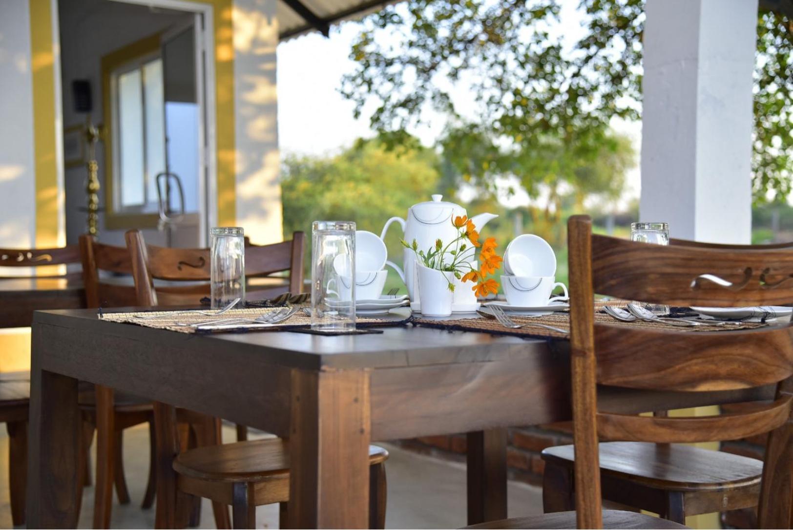 לינה וארוחת בוקר טיסמהרמה Thihawa Eco Huts Yala מראה חיצוני תמונה