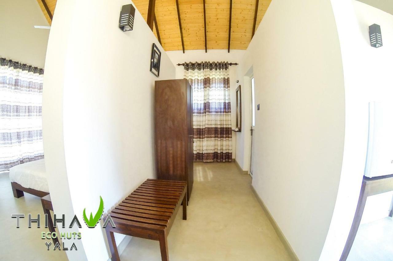 לינה וארוחת בוקר טיסמהרמה Thihawa Eco Huts Yala מראה חיצוני תמונה