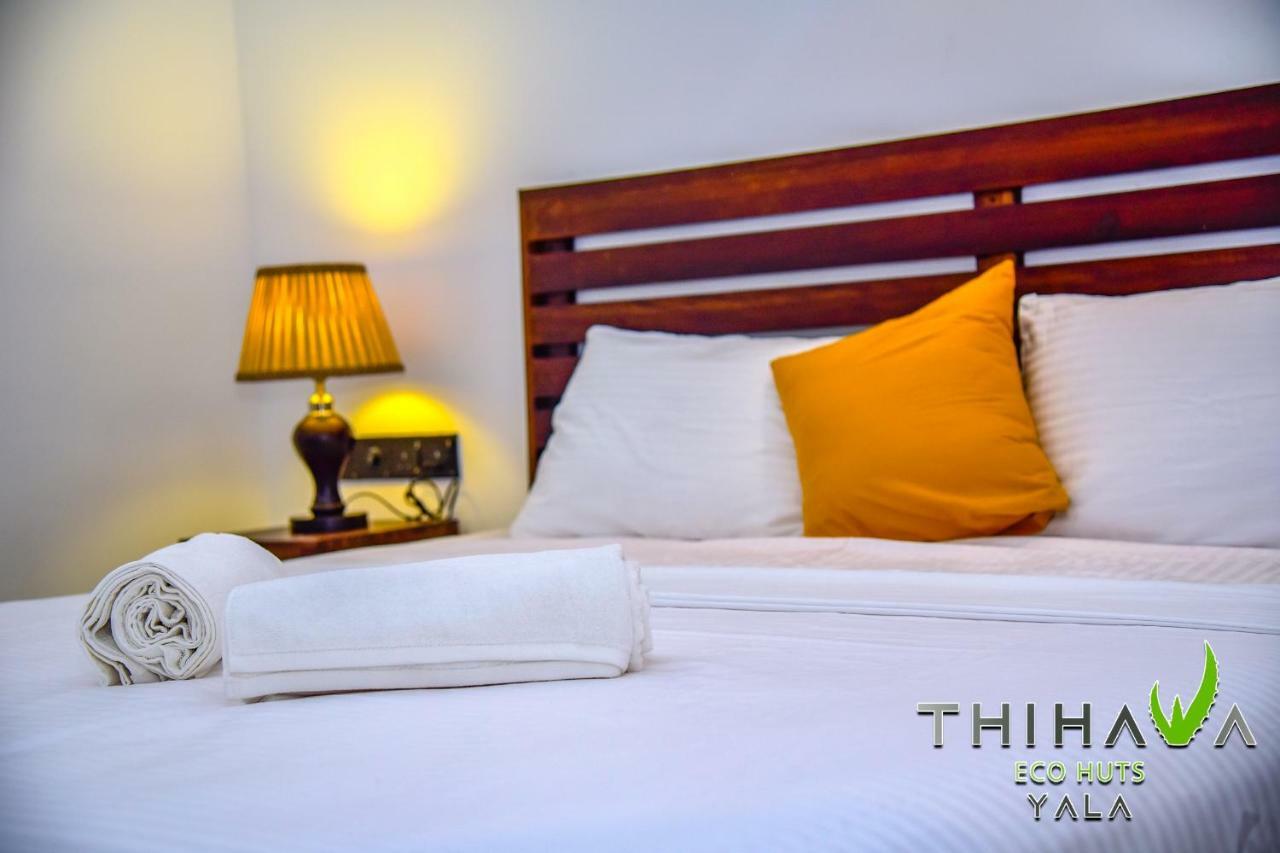 לינה וארוחת בוקר טיסמהרמה Thihawa Eco Huts Yala מראה חיצוני תמונה