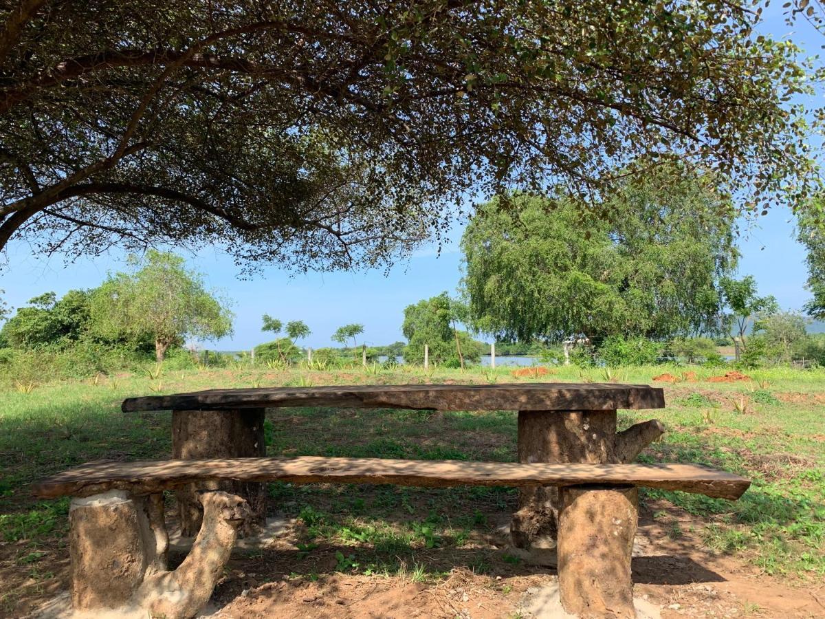 לינה וארוחת בוקר טיסמהרמה Thihawa Eco Huts Yala מראה חיצוני תמונה
