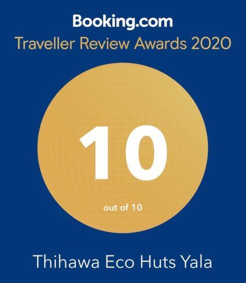 לינה וארוחת בוקר טיסמהרמה Thihawa Eco Huts Yala מראה חיצוני תמונה